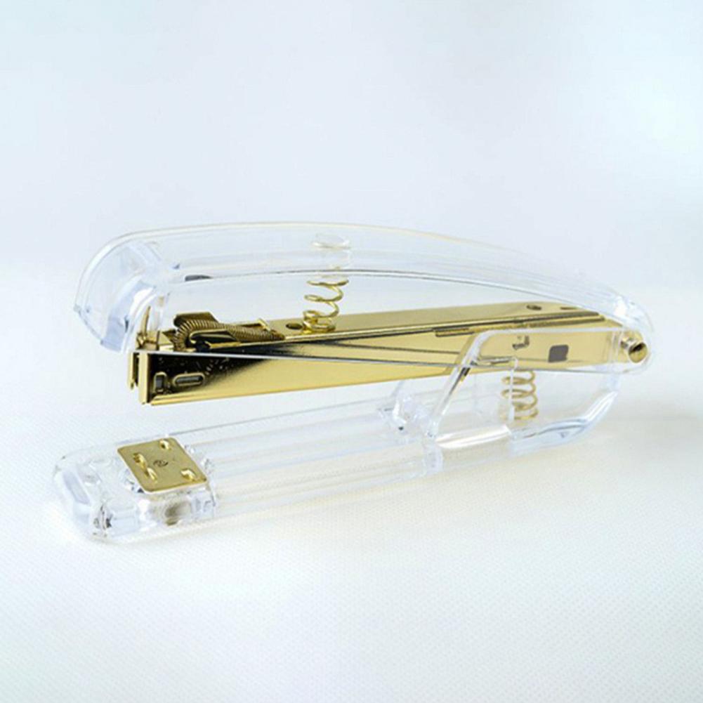 Stapler Heavy Duty - Metal Kaplamalı, Kollu Mekanizmalı, Şeffaf, Masaüstü,