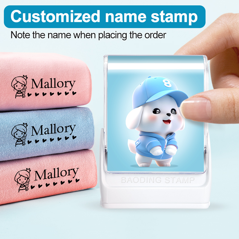Label Maker - Kişiselleştirilmiş Bebek Giysileri Damgası, Özel Karikatür