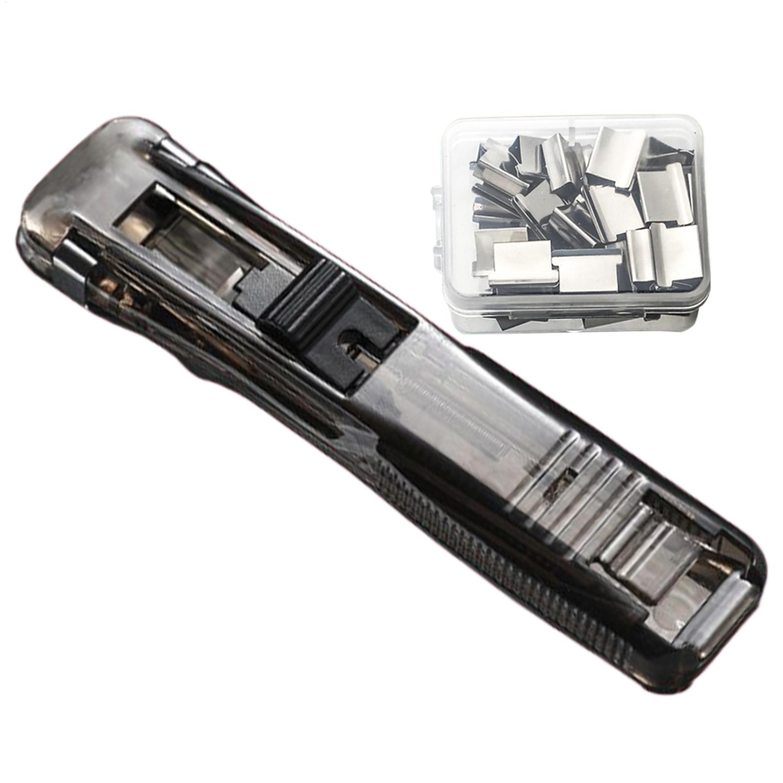 Stapler Heavy Duty - İtmeli Klipsli Zımba Makinesi Yeniden Kullanılabilir