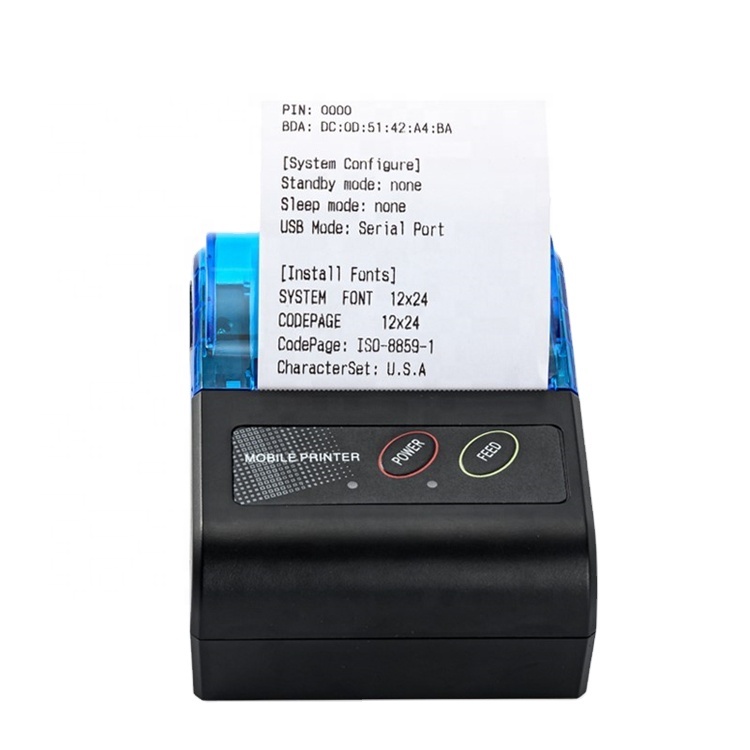 Receipt Printer - 58mm Termal Yazıcı Fişi 2 İnç