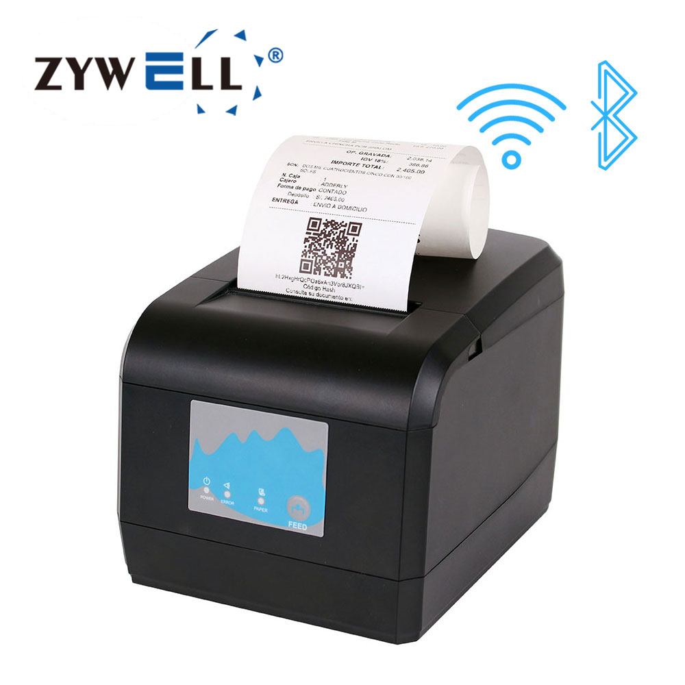 Receipt Printer - Yeni Çıkan Wifi Yazıcı Zywell ZY908