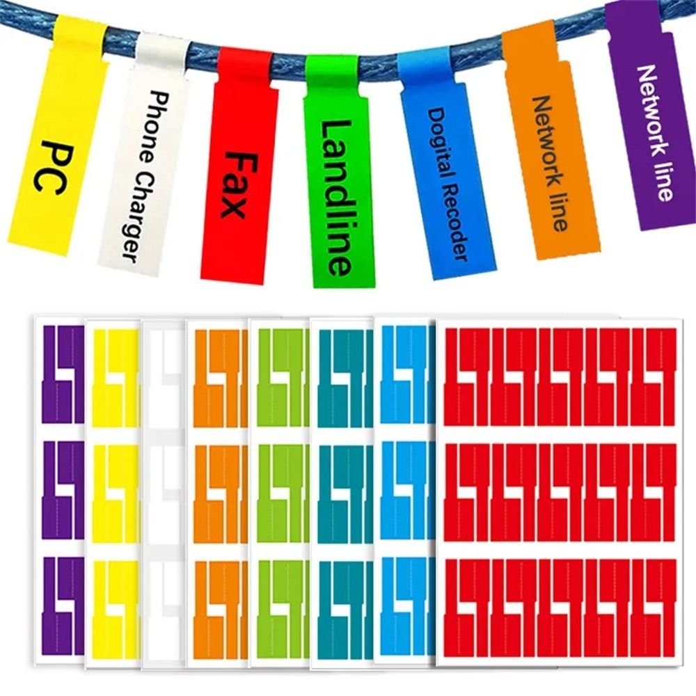 Label Maker - Su geçirmez Kablo Etiketleri Etiketleri El