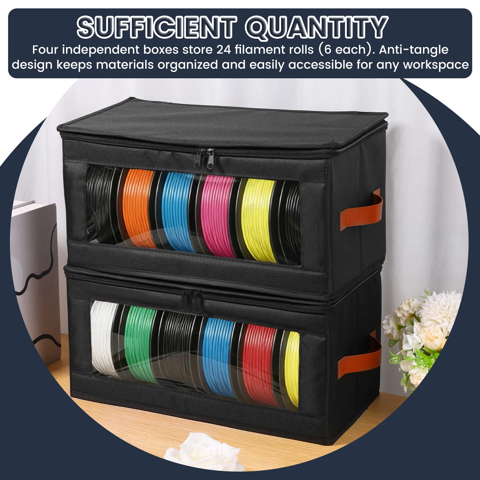 4 adet Filament saklama kutusu - Commercial Fabric Printing Machine incelemesi ve fiyatı