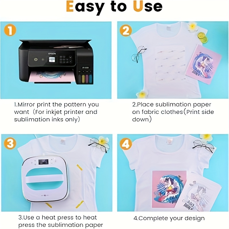 100 Yaprak A4 Süblimasyon Kağı - Commercial Fabric Printing Machine incelemesi ve fiyatı