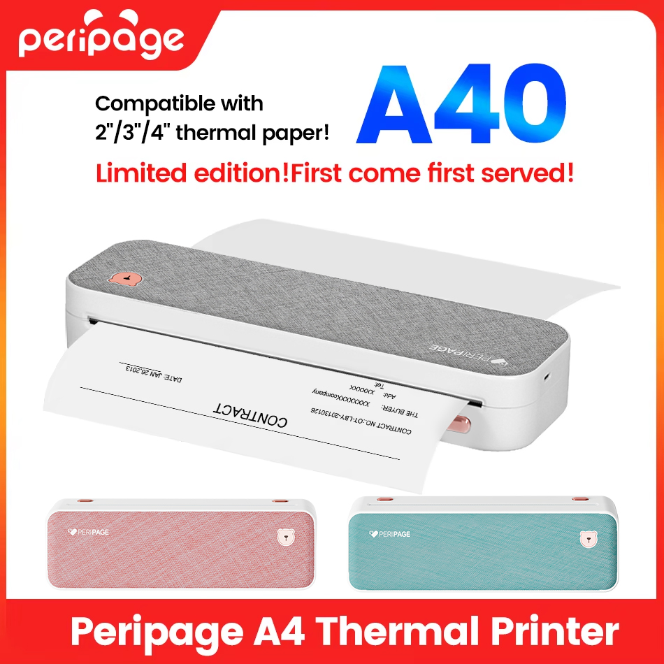 Peripage A4 Taşınabilir Yazıcı - Commercial Book Printing Machines incelemesi ve fiyatı