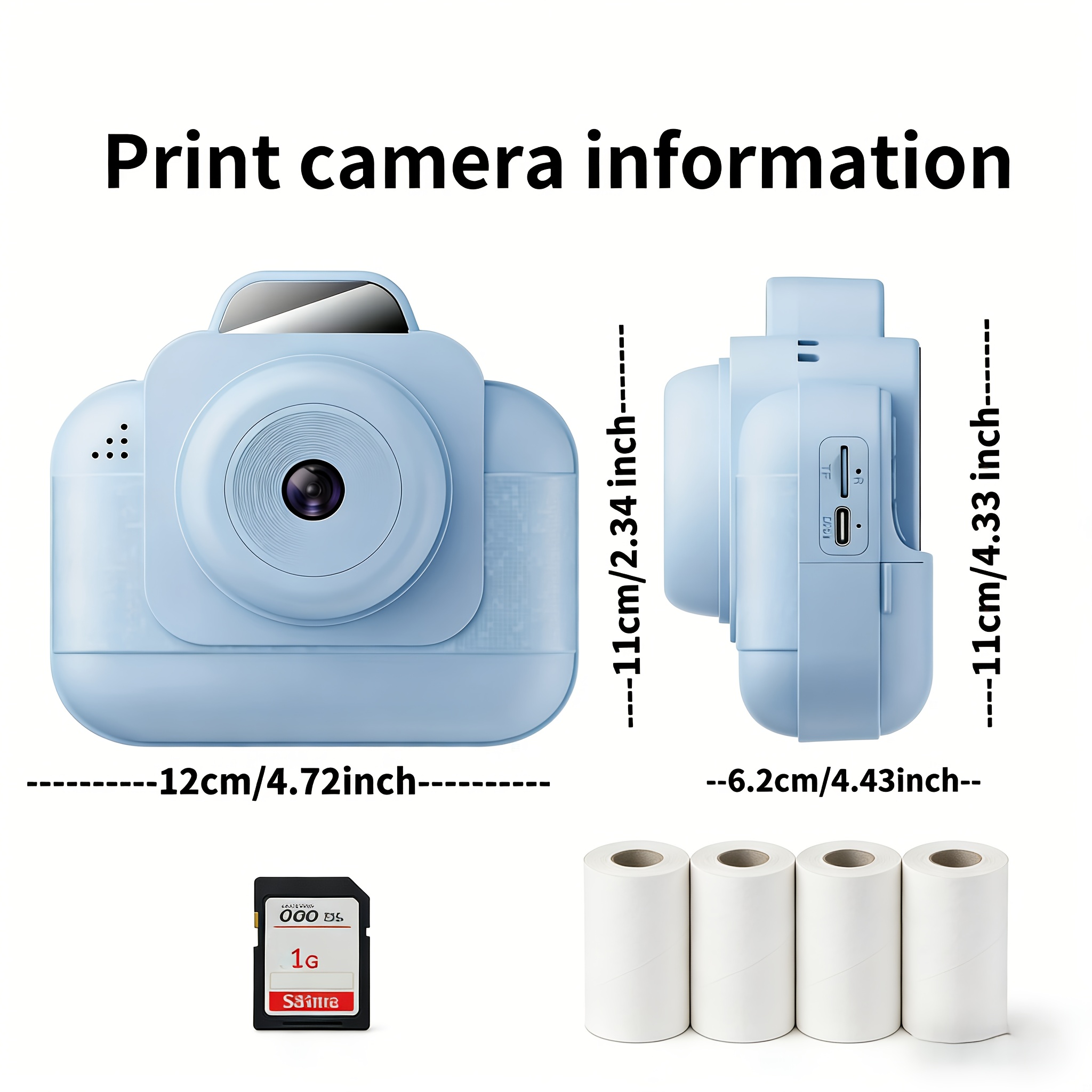 Şarj edilebilir pil ve 4 rulo  - Printer Paper incelemesi ve fiyatı