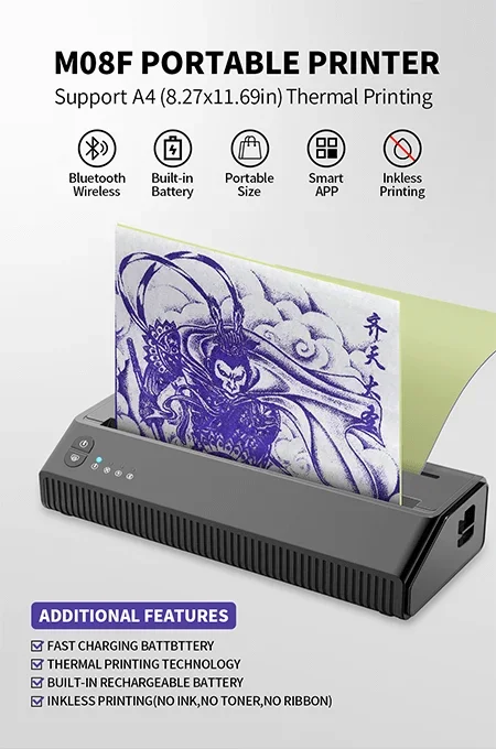 MHT-P8008 termal dövme transfe - Thermal Printer incelemesi ve fiyatı