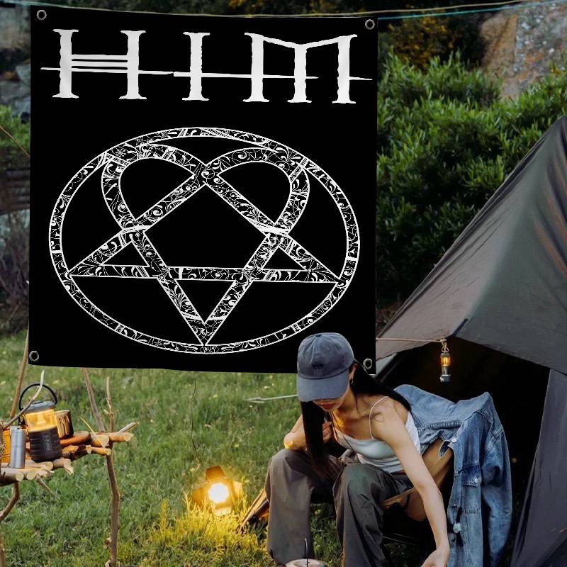 Rock H-HIM Band Gelişmiş Baskı - Commercial Printing Company incelemesi ve fiyatı